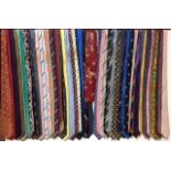 A COLLECTION OF FIFTY GENTLEMEN'S DRESS TIES Mostly silk, vintage to present day, including many