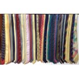 A COLLECTION OF FIFTY GENTLEMEN'S DRESS TIES Mostly silk, vintage to present day, including English,