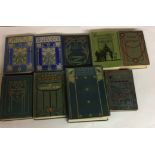 BLACKIE & SONS, ART NOUVEAU PERIOD HARDBACK BOOKS 'The Last of the Mohicans', 'The Little Duke', '