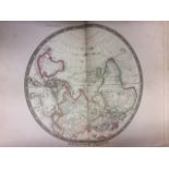 A VICTORIAN EMBOSSED NEW GENERAL ATLAS OF THE WORLD Having forty-four hand coloured engravings, by