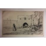 JAMES MCBEY, SCOTTISH, 1883 - 1959, ETCHING 'The Story Teller, 1912', signed in ink. (approx 29cm