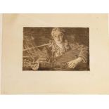 ANDERS ZORN, SWEDISH, 1860 - 1920, OLS MARIA, 1919, ETCHING ON PAPER Signed in pencil and dated