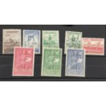 STAMPS OF BELGIUM, 1950 A set of five Athletics SG1311/5 (MNH) and a set of three Child Welfare