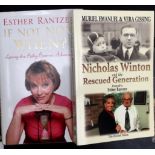 ESTHER RANTZEN, 'IF NOT NOW, WHEN', A PERSONAL GIFT TO SIR NICHOLAS WINTON 'To Nicky, With Love