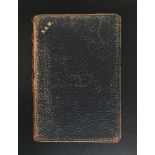 SIR NICHOLAS WINTON'S LEATHER BOUND CHILDHOOD HOLY BIBLE Bearing inscription 'To Nicky on Your