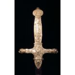 FRANKLIN MINT, 'THE SWORD OF NAPOLEON', A 20 TH CENTURY STAINLESS STEEL AND 24CT GOLD