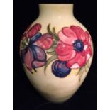 WALTER MOORCROFT POTTERY, A LATE 20TH CENTURY VASE