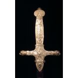 FRANKLIN MINT, 'THE SWORD OF NAPOLEON', A 20TH CENTURY STAINLESS STEEL AND 24CT GOLD