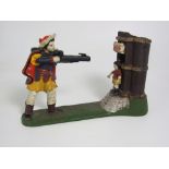 Metal Firing Range Money Box.