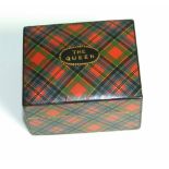 Tartanware Lozenge Box (the Queen).