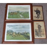 Pair of Vanity Fair Prints and Pair of CHARLES SIMPSON Hunting Prints.