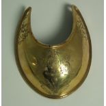 Royal Welch Fuseliers 23rd Regiment Brass Gorget.