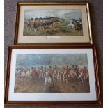 2 Framed Military Prints.