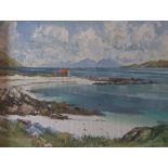 KENNETH ROBERTSON - Skye. Oil on Board (11.5" x 15.5").