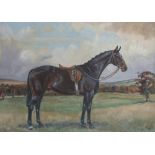 *Tom Carr - GOING GREY. Watercolour. Signed. Dated ’57. 25cm x 35cm