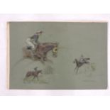 English School'FOIN AVON, WINNER 1967 GRAND NATIONAL'Signed indistinctly l.r., pencil and coloured
