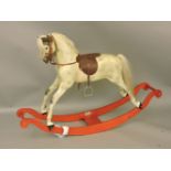 A 20th century composite bow rocking horse, by Haddon Rocking Horses