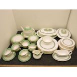 A collection of Royal Doulton Rondelay pattern dinner wares, and a collection of Royal Worcester