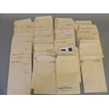 Approximately forty-four Imperial Press envelopes, containing single and multiple press photograph