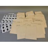 Approximately sixty-seven Imperial Press envelopes, containing single and multiple press