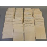 Approximately fifty-six Imperial Press envelopes, containing single and multiple press photograph
