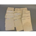 Approximately twenty-eight Imperial Press envelopes, containing single and multiple press photograph