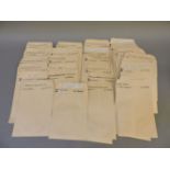 Approximately forty-four Imperial Press envelopes, containing single and multiple press photograph