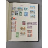 Two albums of Commonwealth stamps, from Queen Victoria to Queen Elizabeth II, mint and used