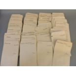 Approximately sixty Imperial Press envelopes, containing single and multiple press publicity