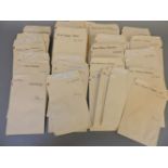 Approximately sixty Imperial Press envelopes, containing single and multiple press photograph colour