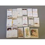 A collection of various complete sets of cigarette cards, to include Derby and Grand National
