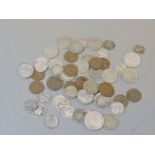 A collection of American coins