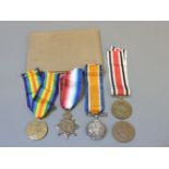 Medals, a 1914/15 trio to DVR J Dicks RA 2259, a George V Special Constabulary medal to John H