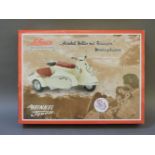 A Schuco 'Heinkel Roller mit Bierwagon' kit, boxed, unused