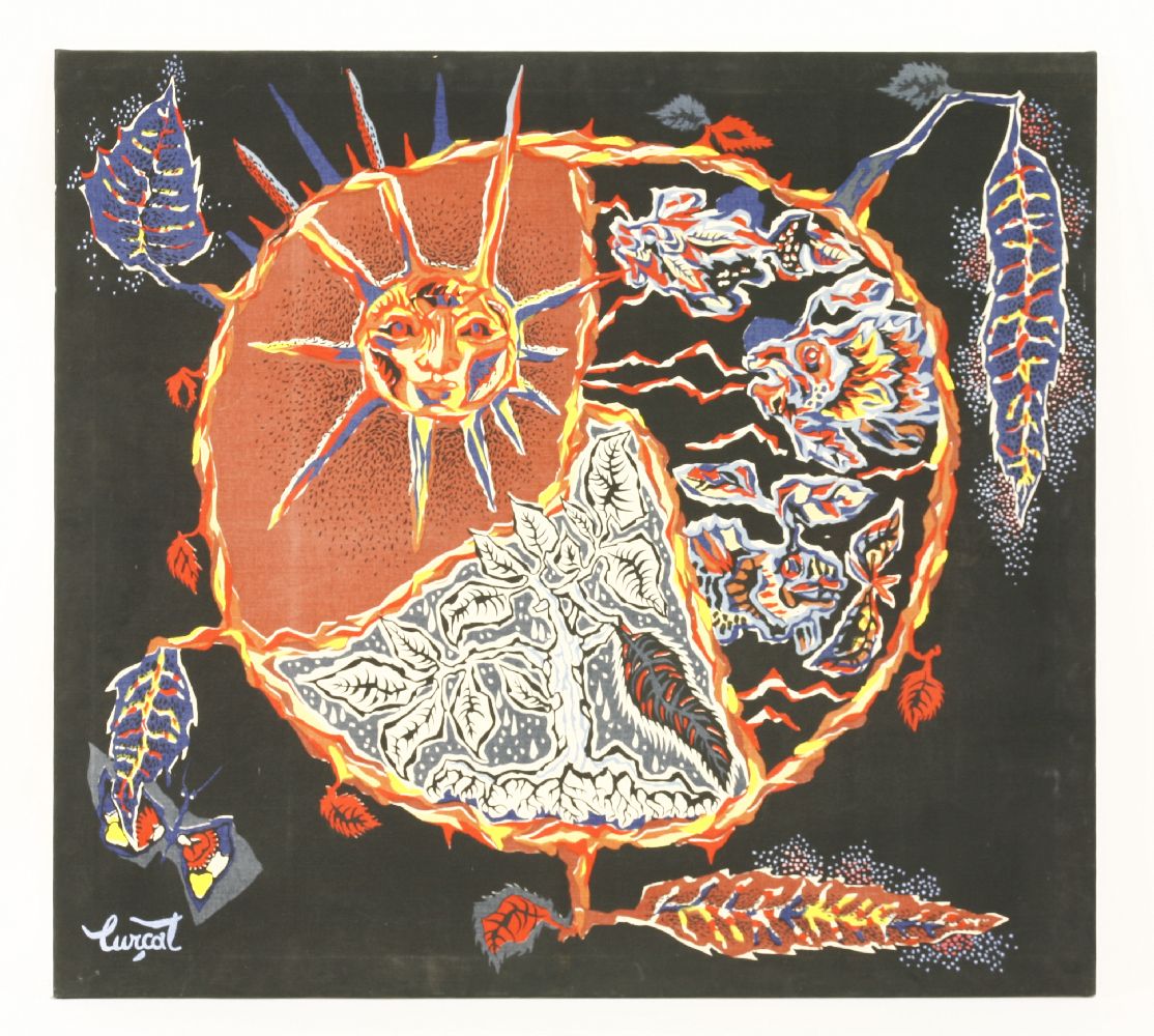 Jean Lurçat (French, 1892-1966),a printed tapestry,123.5 x 111cm