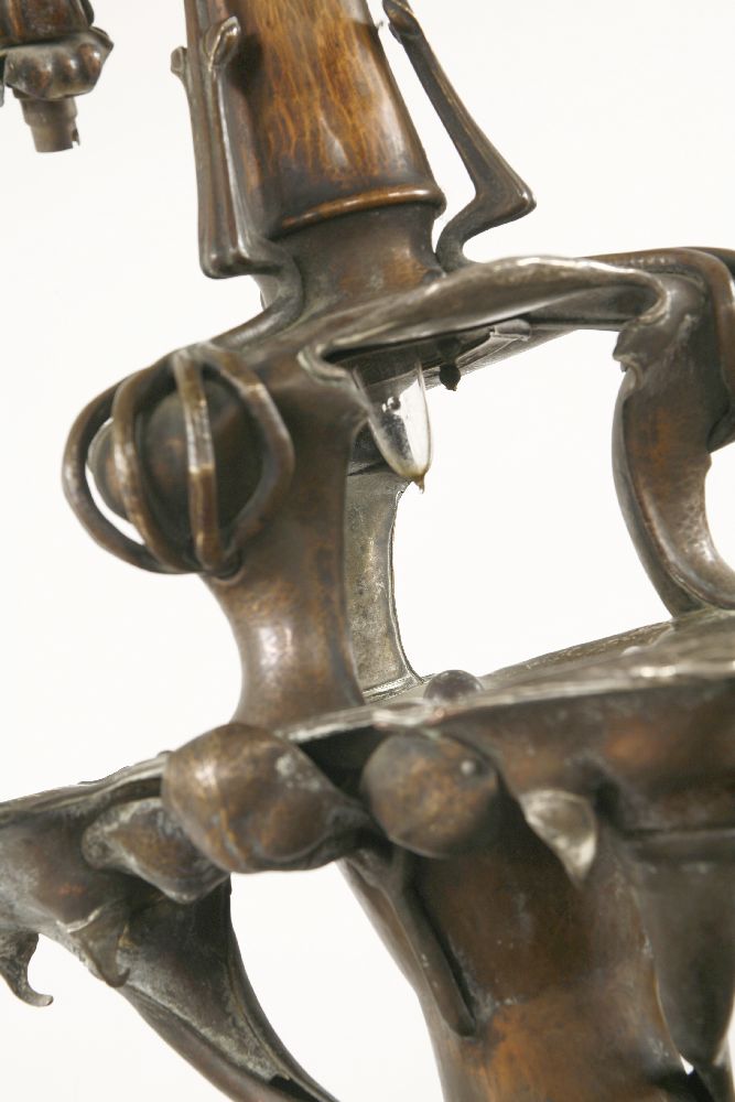 An Arts and Crafts copper fountain,designed by Joseph Hodel and G P Bradley for the Bromsgrove - Image 4 of 8