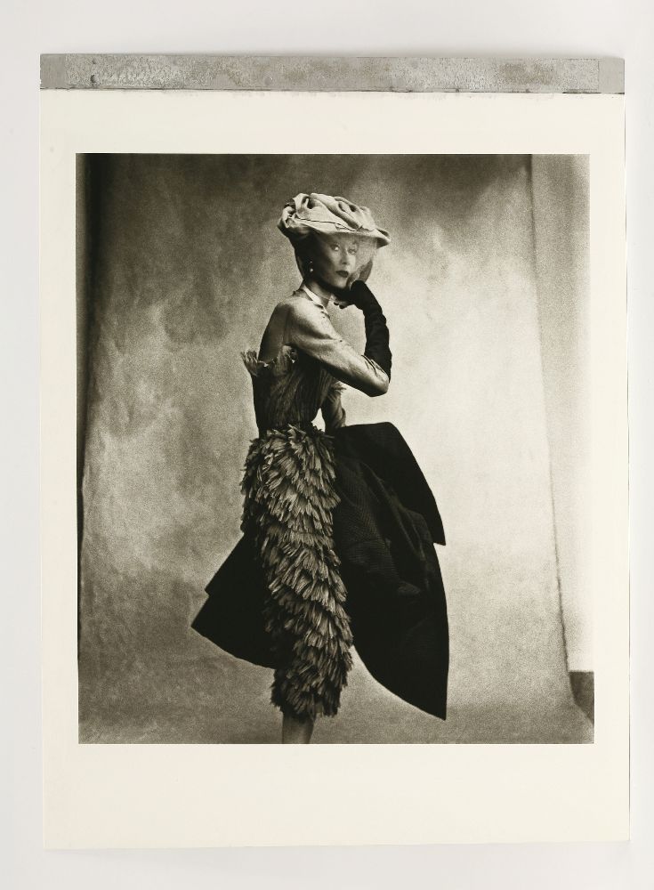 Irving Penn (1917-2009)COCOA DRESS (BALENCIAGA), LISA FONSSAGRIVES-PENN, PARISPlatinum-palladium - Image 2 of 8