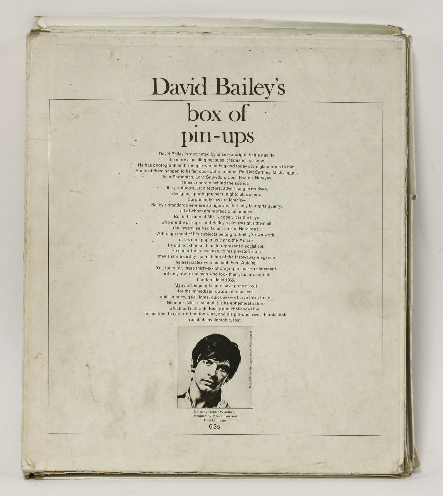 David Bailey (b.1938),'DAVID BAILEY'S BOX OF PIN-UPS', 1965Thirty-five half-tone prints in - Image 7 of 14
