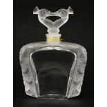 A Lalique flacon collection,edition 2014, perfume bottle and contents,12cm high, boxed with