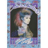 Zandra Rhodes,a colour lithographic poster for Creations for the Festival of India, at The Barbican,