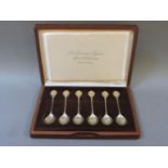 A cased set of six 'Sovereign Queens' spoons