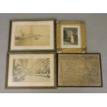 A photo of the Paris Exposition 1900, and another interior photograph, both 27.5 x 43.5cm, a