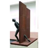 *Guy Buseyne (b.1961)'THE WALL'Bronze, signed and numbered from an edition of 4141cm wide169cm