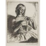 *Gerald Leslie Brockhurst RA (1890-1978)'NADEJDA'Etching, signed in pencil l.r., published 1924147 x