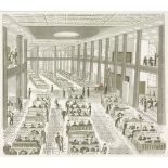 *Edward Bawden RA (1903-1989)'LLOYDS 1963'Lithograph, signed in pencil and numbered 77/100,