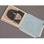 An autograph book, with Ready Steady Go ticket, all autographs collected during shows, including The