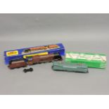 A Hornby Dublo 'City of Liverpool' 2.6.4 locomotive and tender, maroon livery, boxed, 3226, and a