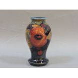 A Moorcroft pomegranate art pottery vase, circa 1915