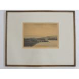 George Houston (1869-1947)LOCH GOILHEADSigned with pencil l.l., and inscribed in pencil l.r.,