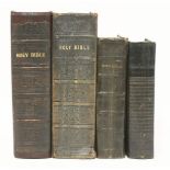BRITISH AND FOREIGN BIBLE SOCIETY: Four Editions: 1. Old and New Testaments. Oxford, the